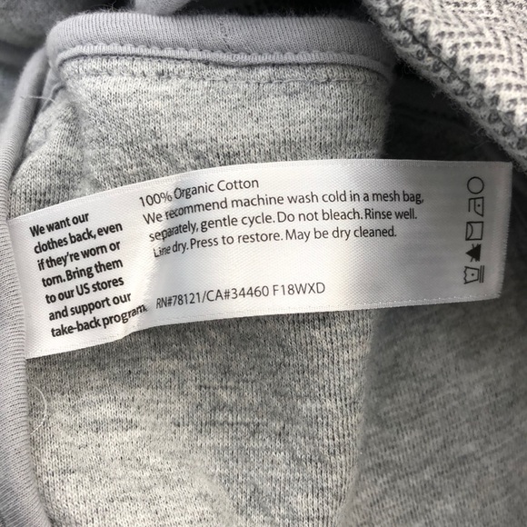 Eileen Fisher Gray Zip Up Jacket - Picture 6 of 6